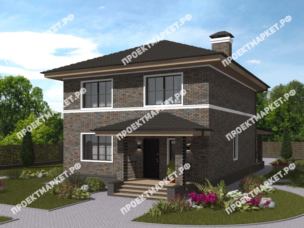 Подбор цветового решения фасада